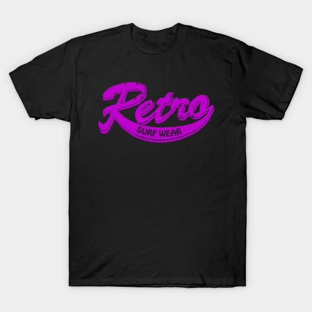 Retro Surf Wear T-Shirt by RetroSurfWear